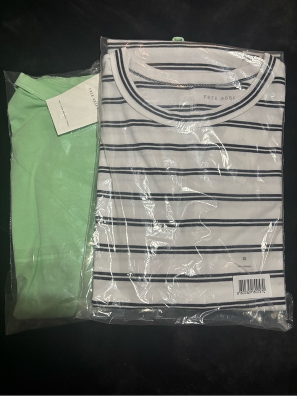 Set of 2 brand new summer short sleeve tops, size 2x, nwt